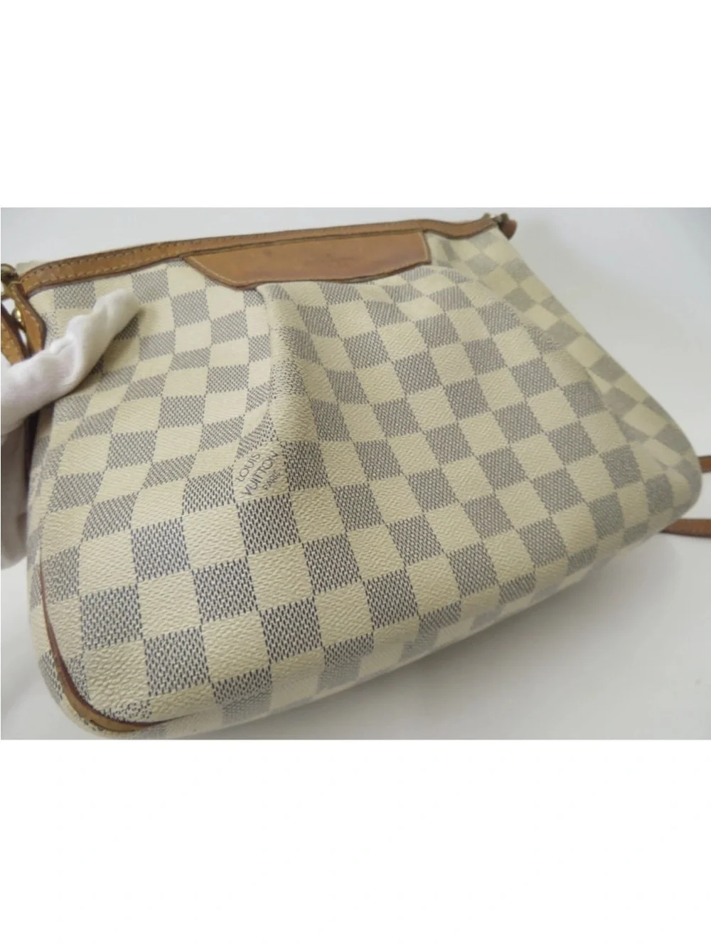 ✅AUTH✅LOUIS VUITTON SIRACUSA DAMIER PM CROSSBODY BAG - Picture 2 of 15